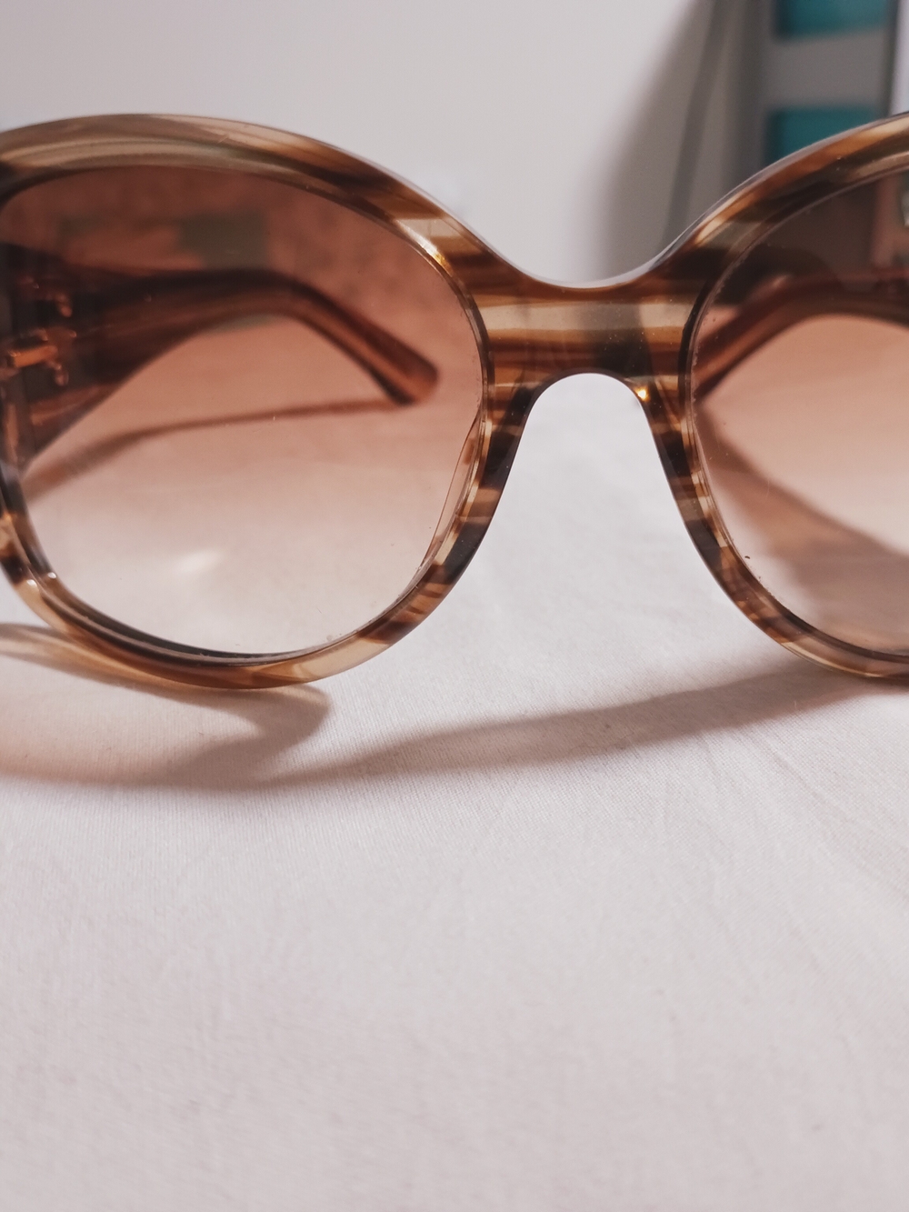 100% Authentic GUCCI Brown Tortoiseshell Sunglasses